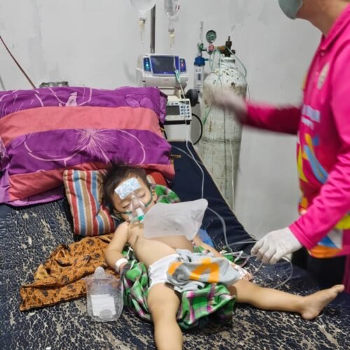 PICU Abdul Moeloek Penuh, Balita Kritis Warga Pesawaran Harus Menunggu di Tengah Kondisi Belum Sadar, Belum ada kepastian Rujukan