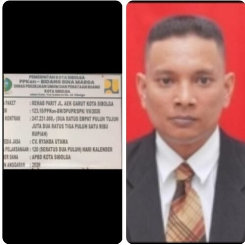 PROYEK REHAB PARIT AEK GARUT Rp247,2 JUTA DISOROT, WAKIL KETUA DPP ASWAL MINTA INSPEKTORAT DAN TIPIKOR USUT