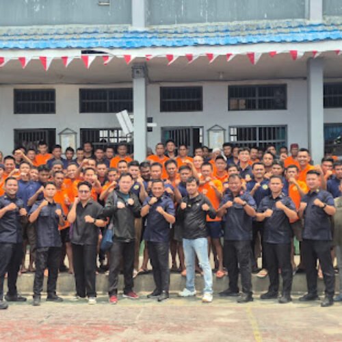 Rudy Golden Boy Sapa Warga Binaan Rutan Palu, Bagikan Motivasi Untuk Bangkit