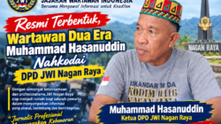 Resmi Terbentuk, Wartawan Dua Era Muhammad Hasanuddin Nahkodai DPD JWI Nagan Raya