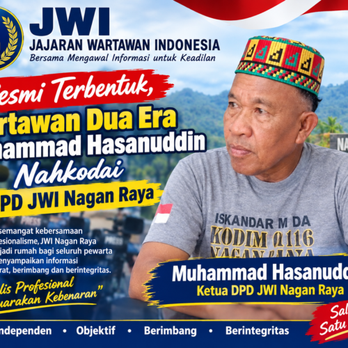 Resmi Terbentuk, Wartawan Dua Era Muhammad Hasanuddin Nahkodai DPD JWI Nagan Raya