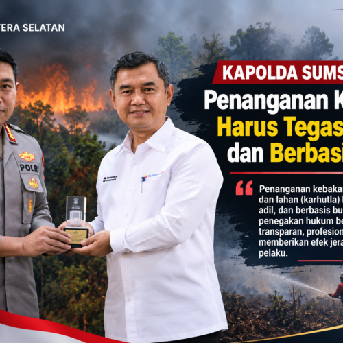 Kapolda Sumsel: Penanganan Karhutla Harus Tegas, Adil, dan Berbasis Bukti