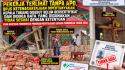 PAUD Sekar Bangsa Sumber Rejo Disorot: Pekerja Terlihat Tanpa APD, BPJS Ketenagakerjaan Dipertanyakan, Kepala Tukang Disebut Belum Bersertifikat