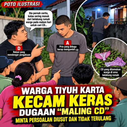 Warga Tiyuh Karta Kecam Keras Dugaan “Maling CD”, Minta Persoalan Diusut dan Tidak Terulang