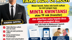 PEMBERITAHUAN UNTUK PARA SUAMI DI ACEH