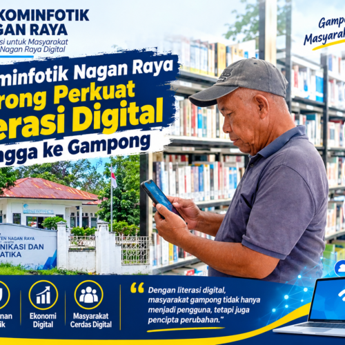Diskominfotik Nagan Raya Didorong Perkuat Literasi Digital hingga ke Gampong