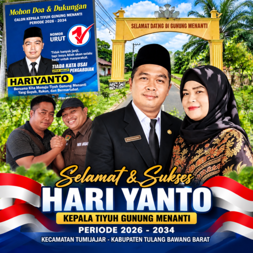 Heri Akbar Ucapkan Selamat kepada Hari Yanto atas Kemenangan Pilkati Gunung Menanti